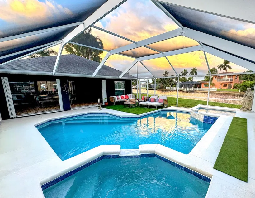 Waterfront Home with Heated Pool & Spa, BBQ & Kayaks - Image 1