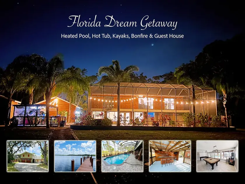 Florida Dream Getaway! Pool, Hot Tub, Waterfront. - Image 1