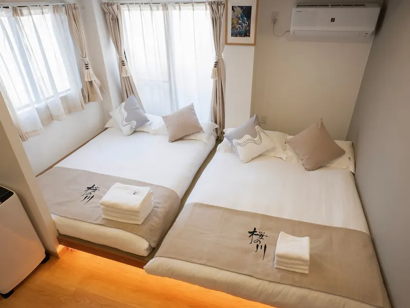 Sakura no Kawa, 5-minute walk from Hatsudai Station in Shibuya District | Sleeps 2-6 people | Direct train to Shinjuku, 2-bed apartment No. 303 - Image 1