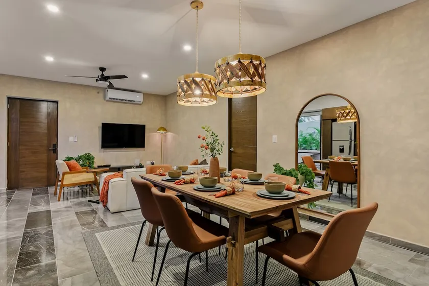 Modern 3 Br apartment near the airport with pool - Image 1