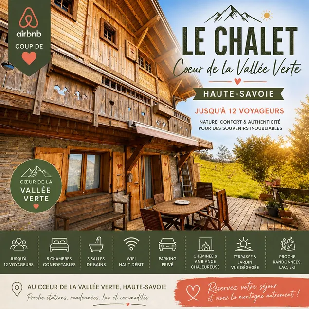 Le Refuge des Écureuils, family and warm - Image 1