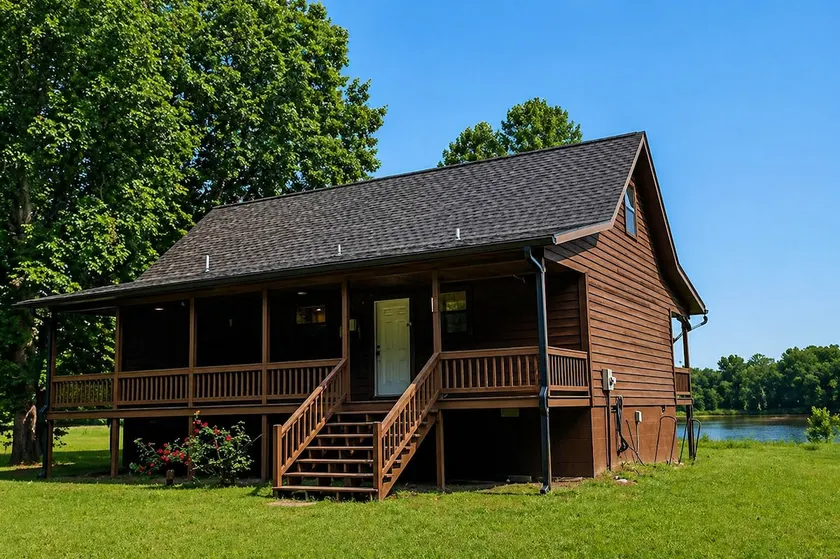Cabin on the White River w/ Wood Burning Fireplace - Image 1