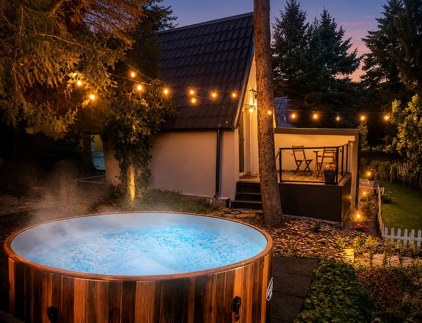 Romantic hideaway w/ jacuzzi near Budapest - Image 1