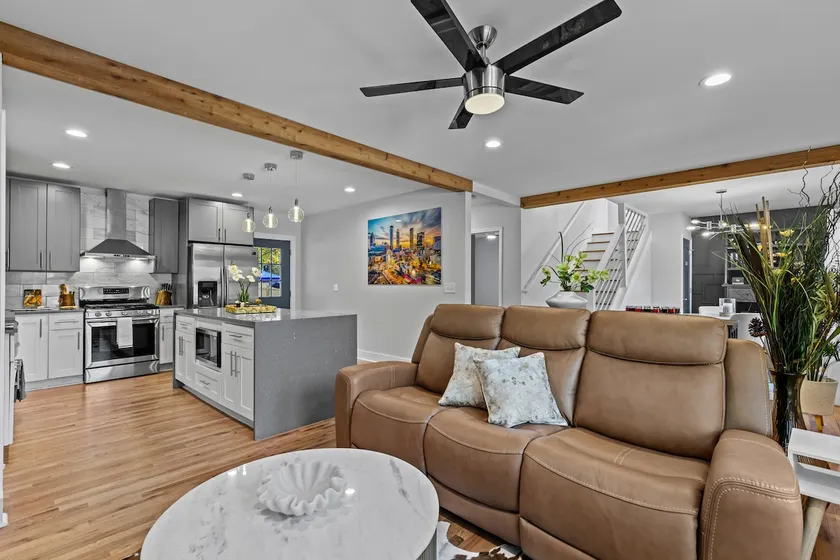 Decatur 3-Story Home | Backyard, BBQ & Fire Pit - Image 1