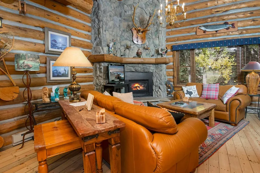 Maison en rangée avec cabane en rondins sur Gore Creek, navette gratuite, accès au spa, cheminée - Image 1