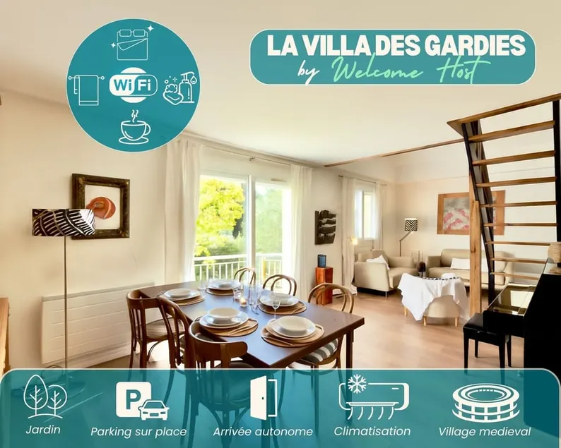 La Villa des Gardies, Charme Médiéval - Image 1
