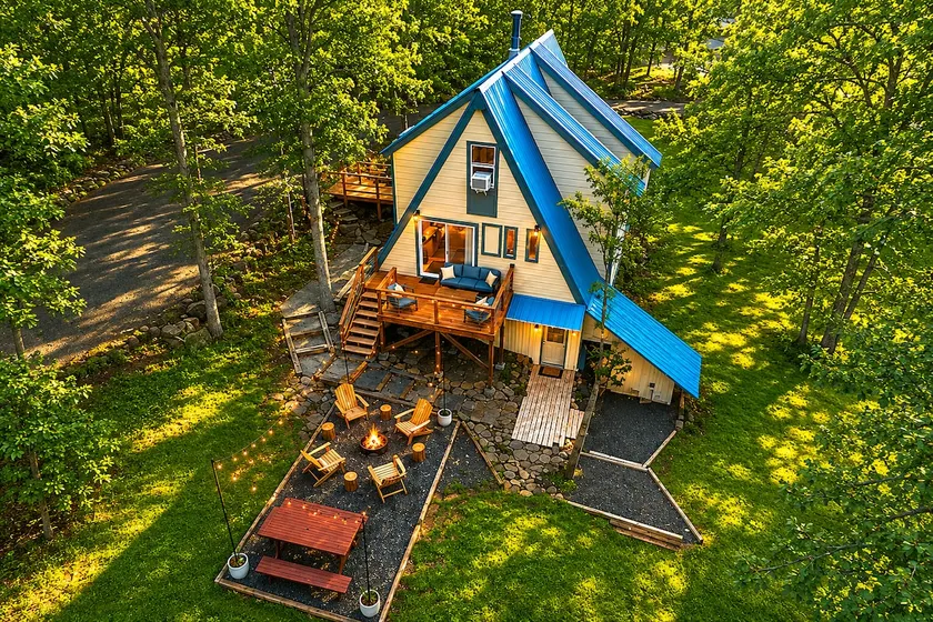 Klickitat A-Frame+Hot Tub+Private 10 acres+River - Image 1