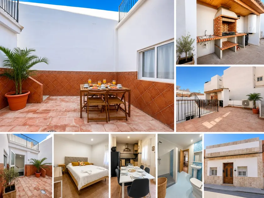 Terrace 120 m² and paella grill - Metro & Airport - Image 1