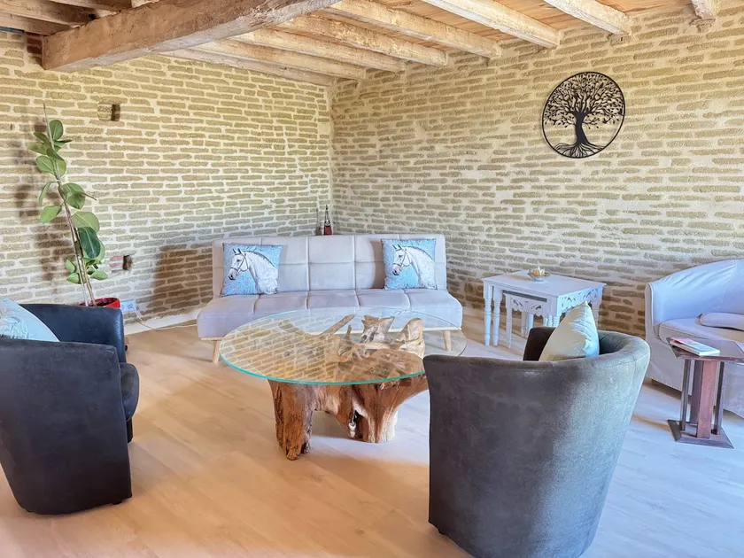 Fully equipped 4-person gîte view of the Pyrenees - Image 1