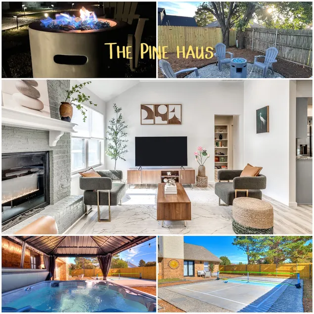 The Pine Haus with Hot Tub | Pickleball | Fire Pit - Image 1