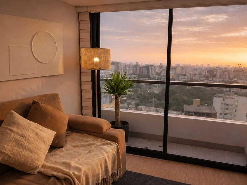 Heated pool • A/C in the living room • 2 bedrooms • Miraflores - Image 1