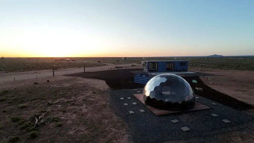 Stargazing Dome + Container Cabin | Grand Canyon - Image 1