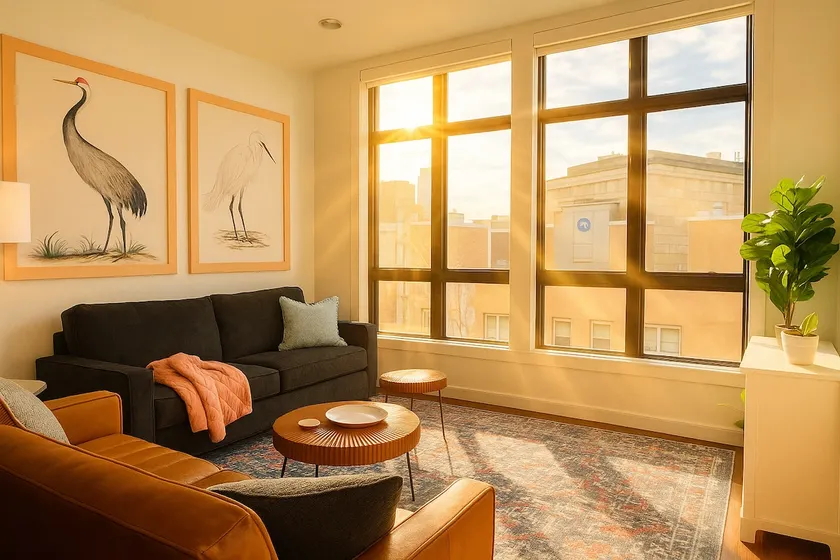 Sleeps 8 | 4 Beds | No Steps | Walk to Met | Quiet - Image 1