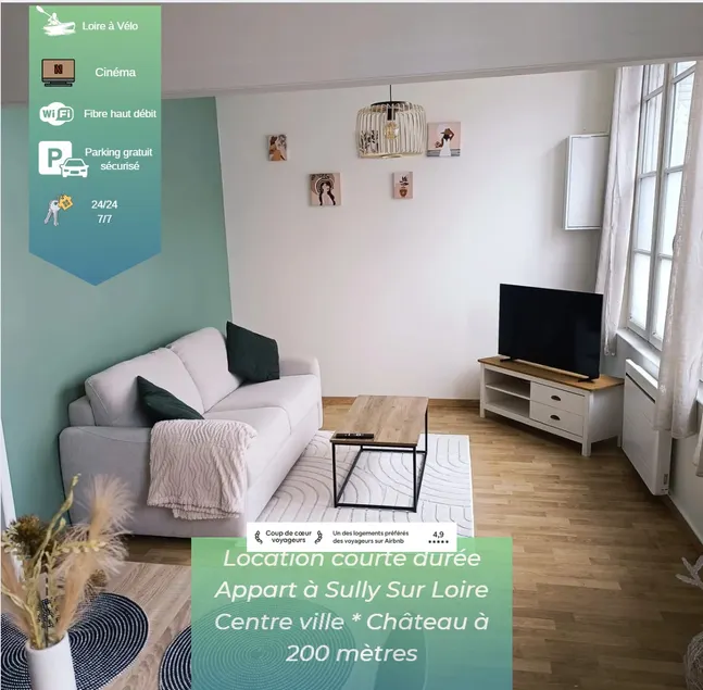 F2 Cozy – Bedroom with Cinema & Private Parking - Image 1