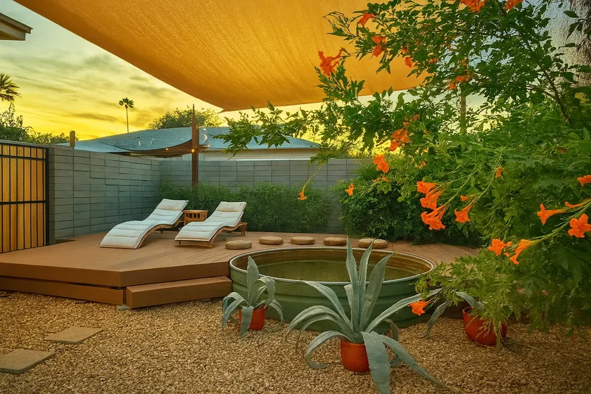 Southwest Chic Oasis Retreat Downtown w/Pool Tub - Image 1