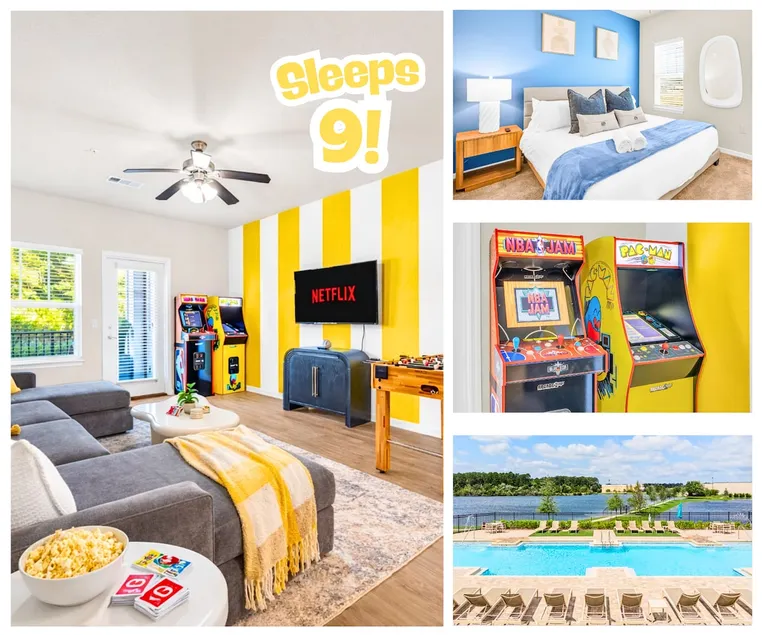 3BR Family Suite with Games & Pool - Image 1