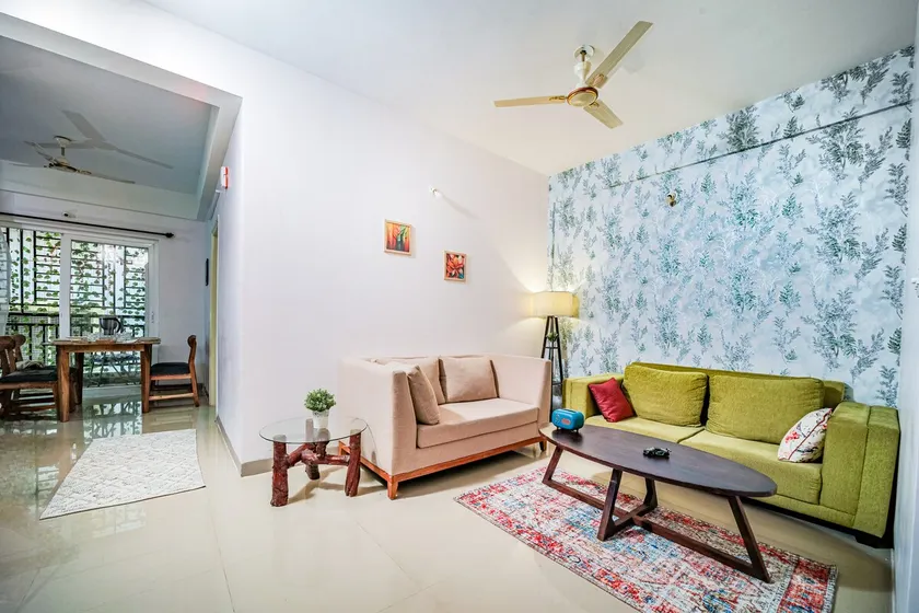 Cool & Quiet 2BHK nr Lake | Balcony + Work Stay - Image 1