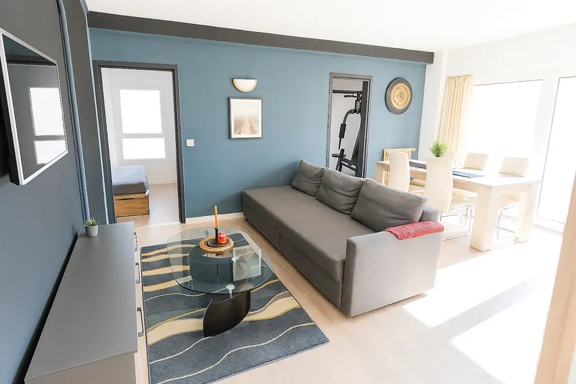 4-bedroom apartment 15 m from Paris! Parking, Wi-Fi, gym - Image 1