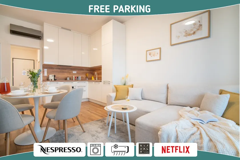 2-BDR Apt| Free parking| City view balcony| AC - Image 1
