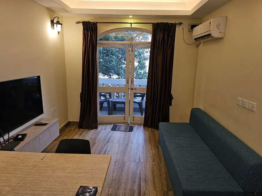 2bhk2bath Swimming pool view 499m Colva Beach B2F3 - Image 1