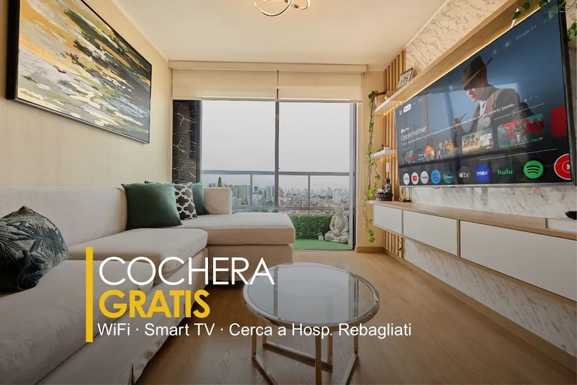 Apt 3BR Ideal for Families - Free Garage| 1701 - Image 1