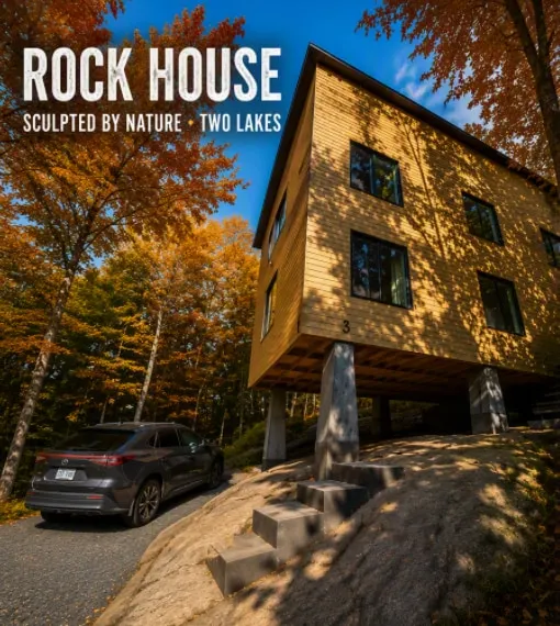 Rock House • Sculpted by Nature • Two Lakes - Image 1