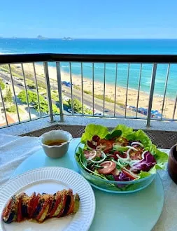 Dream beach, ocean and lagoon view, 1-bedroom apartment - Image 1