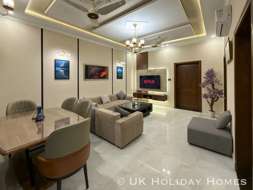 UK Holiday Homes • Luxury 3BHK Portion in Bahria - Image 1