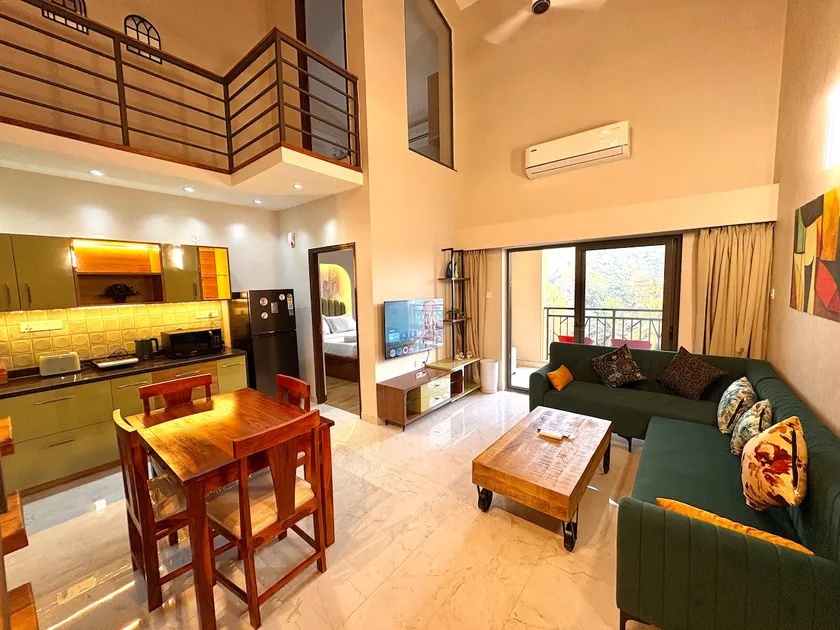 Exclusive Stay in Candolim - 2BHK Chic Duplex Apartment for Families and Groups - Image 1