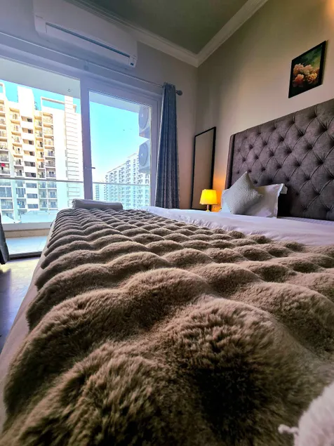 5 Pool-Facing 2BHK | Balcony & Pool Views - Image 1