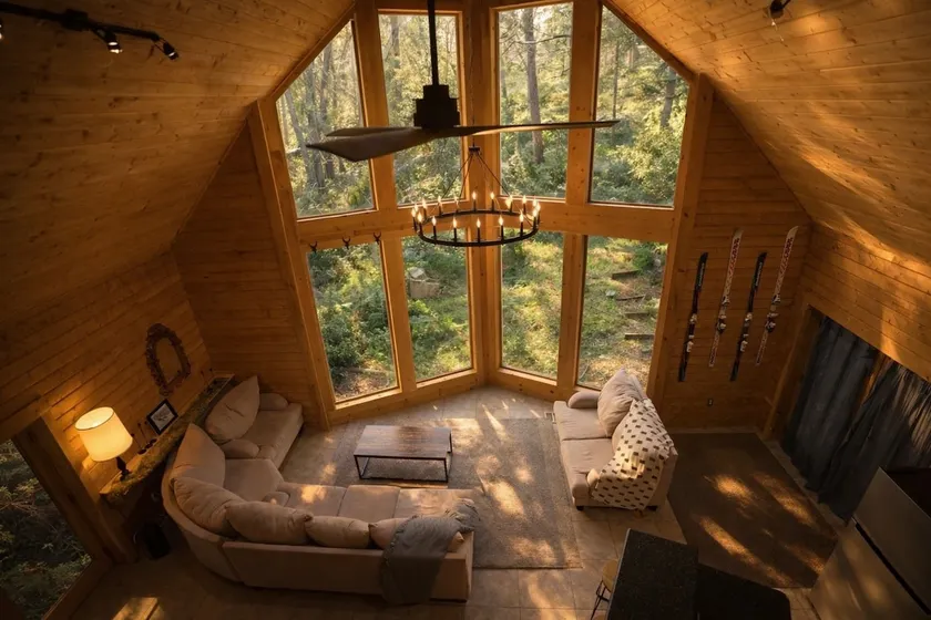 Very Private, Modern Log Cabin w/Hot tub - Image 1