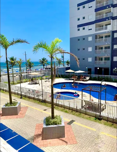 Mongaguá sea breezes - Apartment on the sand. - Image 1