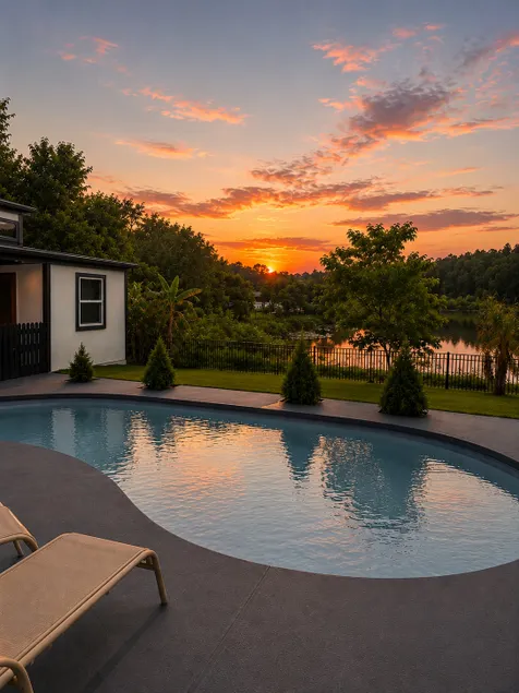 Sunset Haven - Private Pool -Lake-3BR-2BA - Image 1