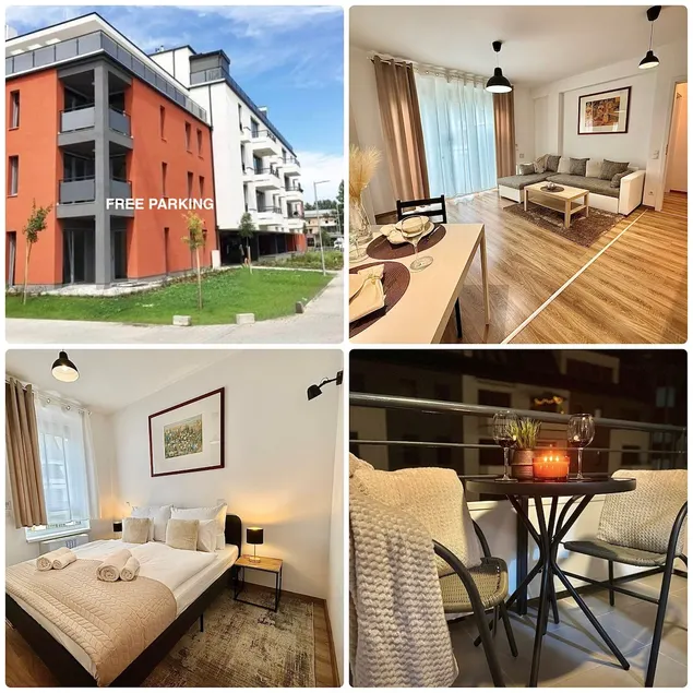 Local-Lux Apartment F3 - Private Parking & Balcony - Image 1