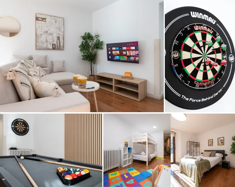 Central | Billiards | Dartboard | Pets | Family - Image 1