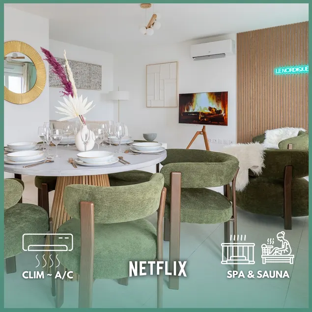 Le Nordique: Spa ~ Sauna ~ Air Conditioning - Image 1
