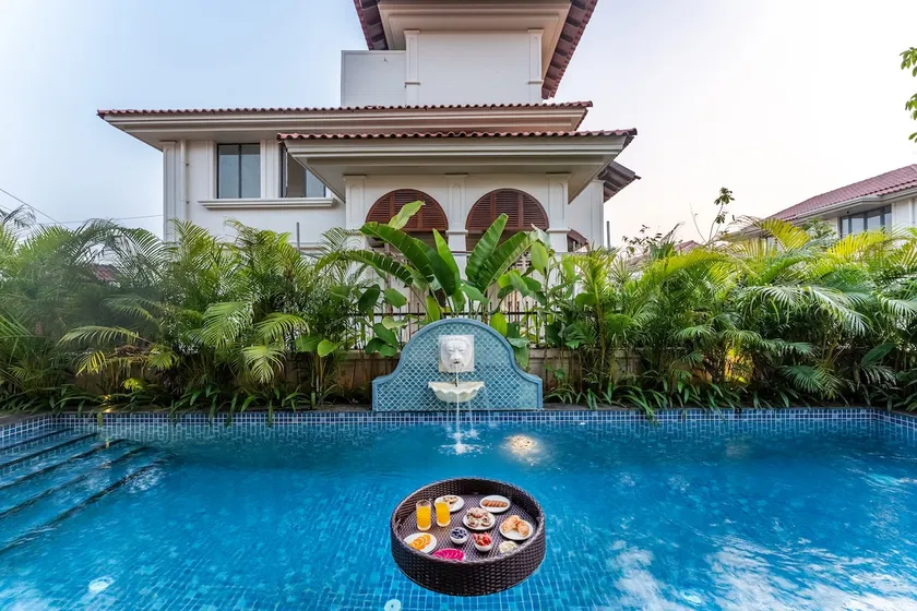 4BHK with Pool, Gazebo, breakfast and Garden area - Image 1