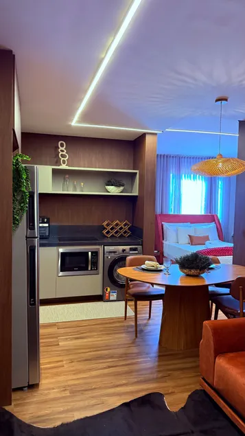 Flat Vinhedo Centro | Rustic Sophistication - Image 1