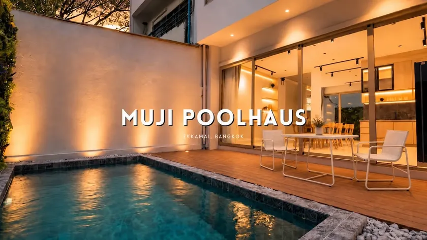 Spacious 4BR Muji Home with Loft Pool in Ekkamai - Image 1
