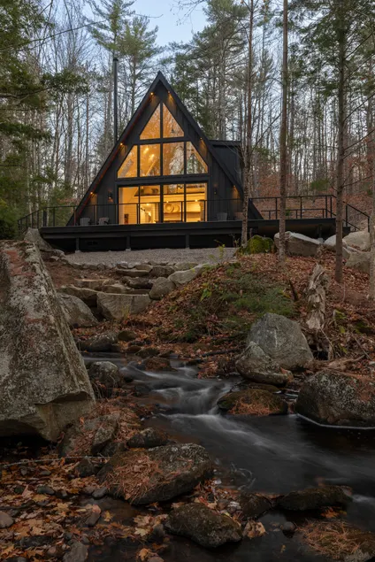 New Modern A-Frame | Hot Tub | Sauna & Cold Plunge - Image 1