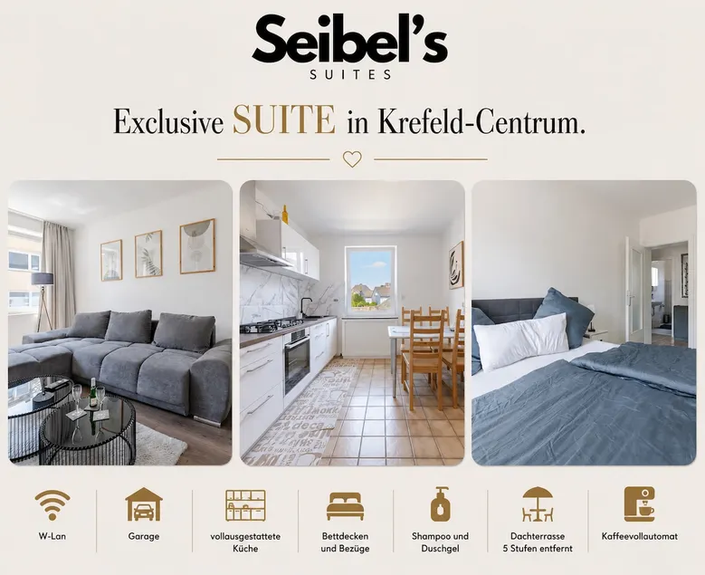 Seibel's SUITES - Exclusive Flat Krefeld City - GA - ROOFTOP - Image 1