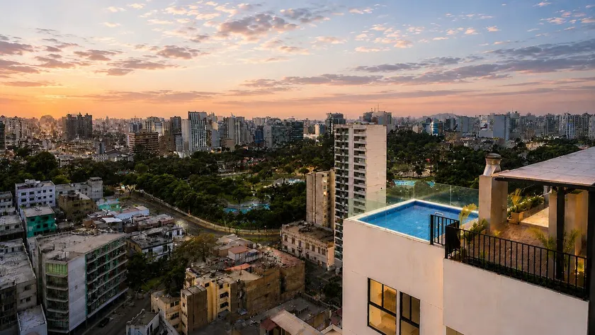 Apartment with 2 queen beds_National Stadium-Agua Circuit - Image 1