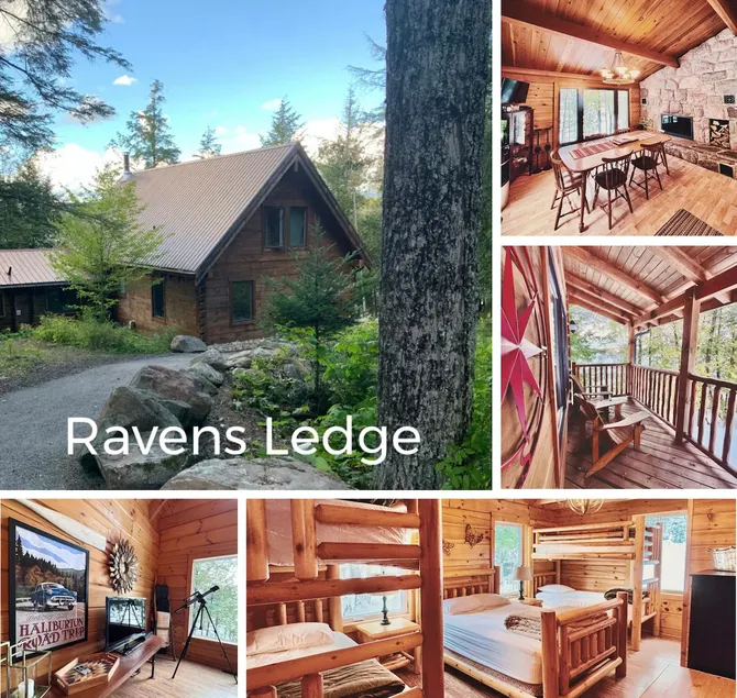 Raven's Ledge Lodge Private Wood Cottage Drag lake - Image 1