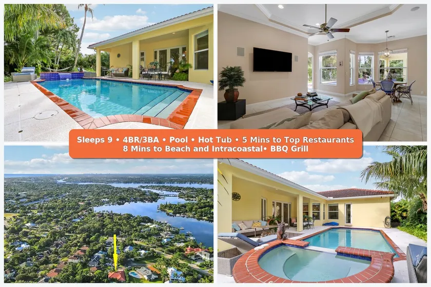 Jupiter Home • 8 Mins to Beach • Pool • Hot tub - Image 1