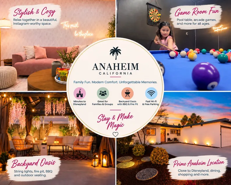 Family Fun Pink Disney Home w/ Game Room & Theater - Image 1