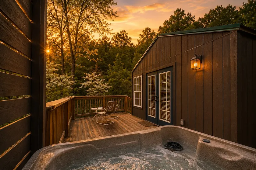 Creekside Cabin + Pool • 10 Mins to Thunder Ridge - Image 1