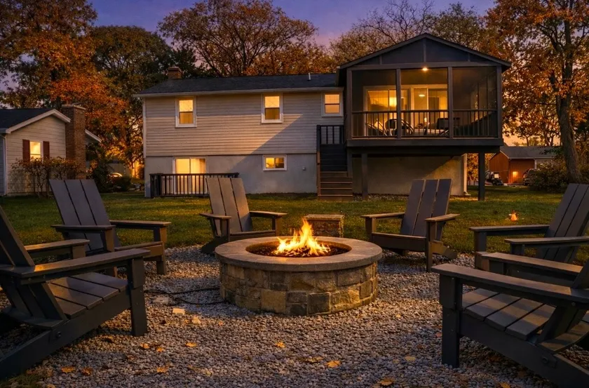 Firepit + Basement Lounge + Putt Green | Sleeps 12 - Image 1