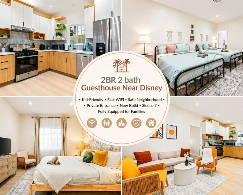 Private Kid Friendly Disney 2BR Guesthouse Getaway - Image 1