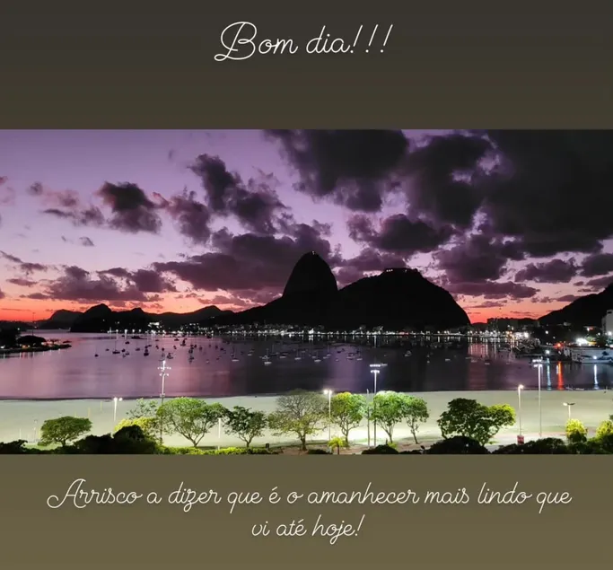 Amazing view of Sugarloaf Mountain Botafogo Beach - Image 1