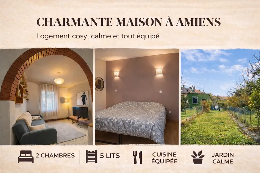 La Maison Amiénoise de Léon, garden, wifi - Image 1